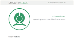Desktop Screenshot of proctoriostatus.com
